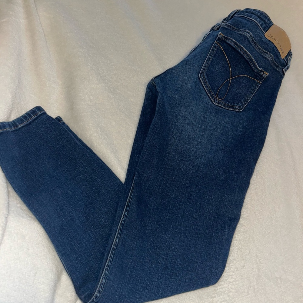 Calvin Klein Dark Blue Skinny Jeans
